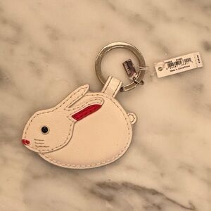 NWT COACH Rabbit Keychain